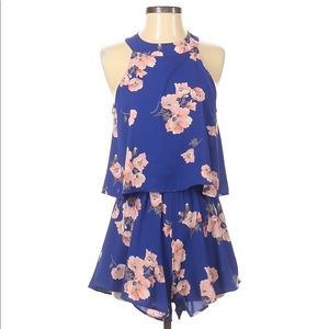 Women’s Altar’d State blue floral romper